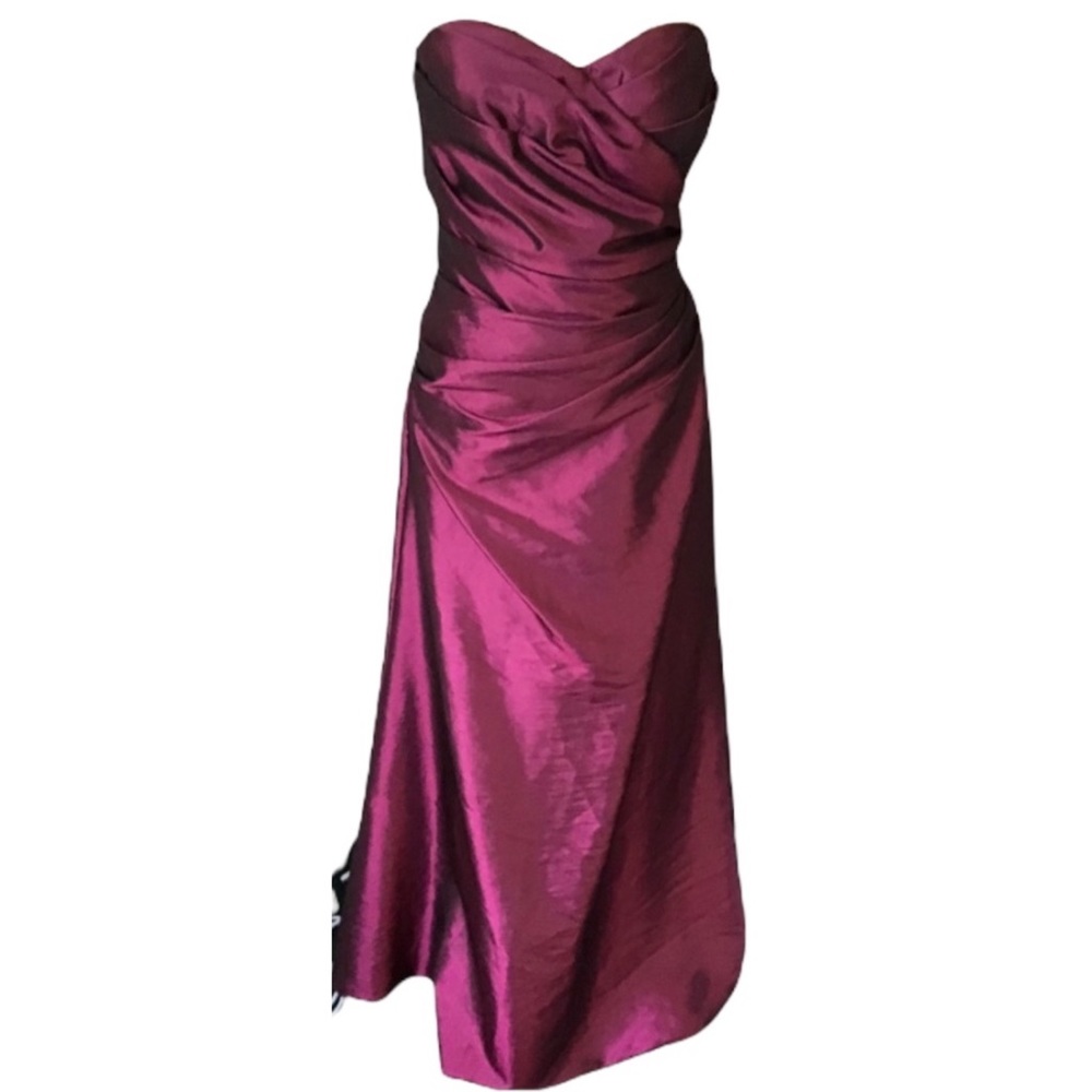 JS Boutique Strapless Formal Dress Size 10 EUC
